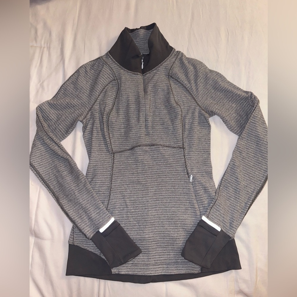 Lululemon running pullover zip pocket